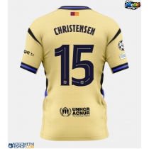 Moški Nogometni dresi Barcelona Andreas Christensen #15 Gostujoči 2025-26 Kratek Rokav
